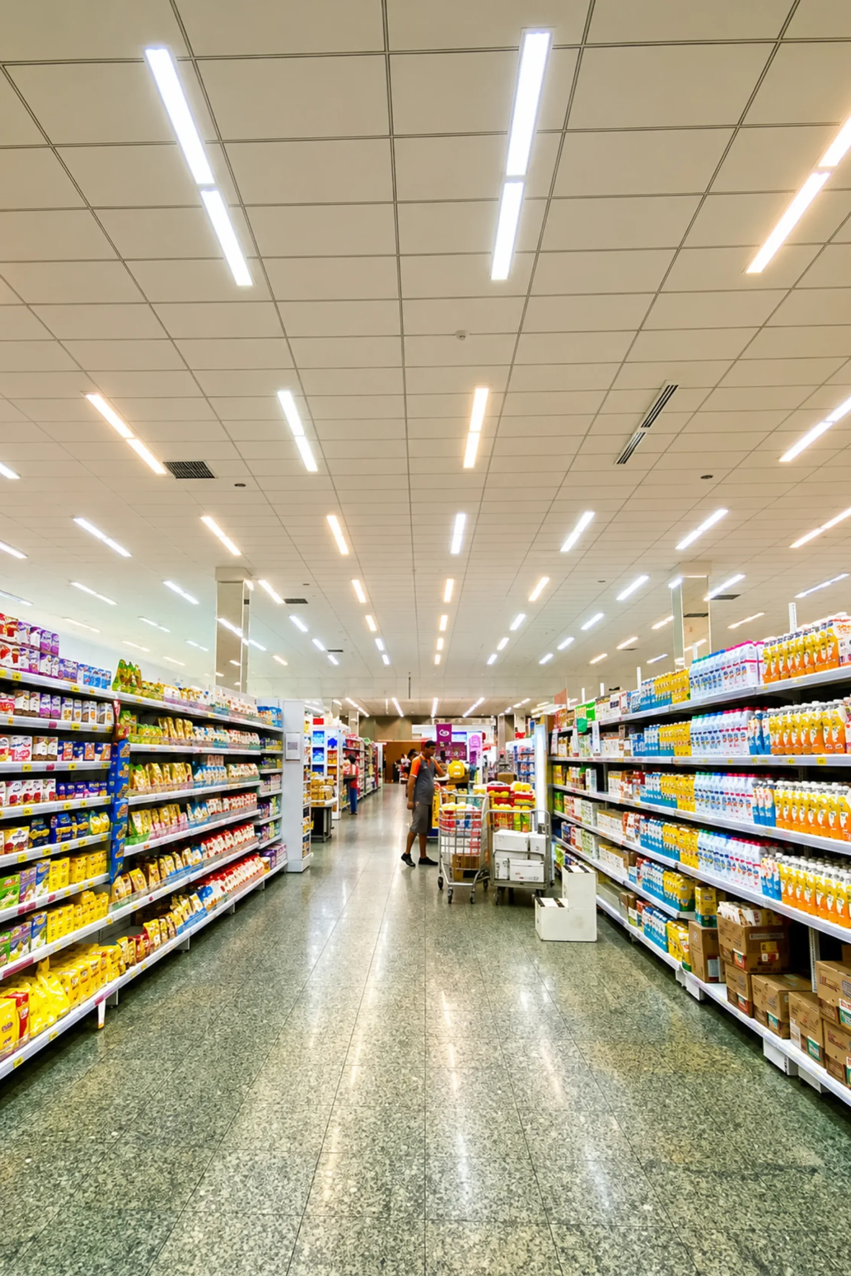 Subham Super Market store aisle